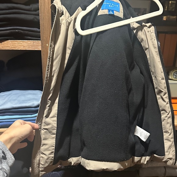 Perry Ellis Kids Beige Puffer Jacket - Picture 2 of 5